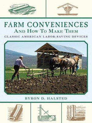 cover image of Farm Conveniences and How to Make Them